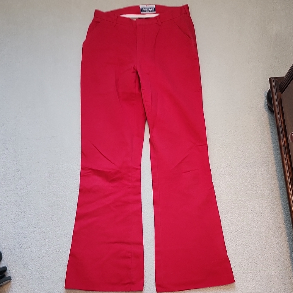 Limited Too Red Flare Pants